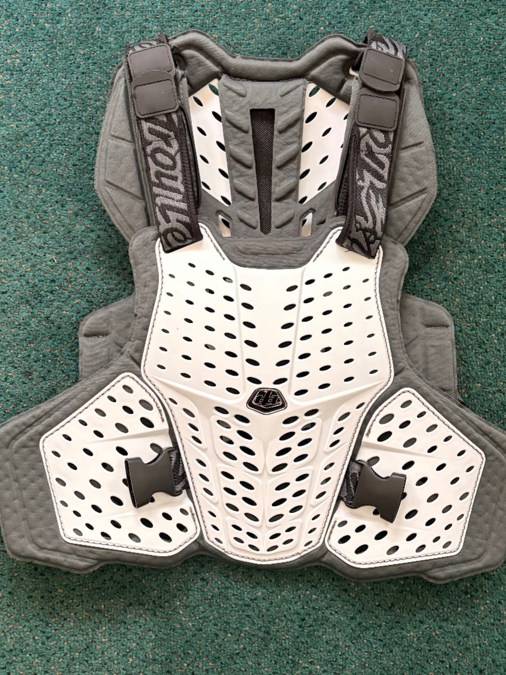 Troy Lee Designs Rock Fight Chest Protector White M/L